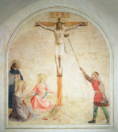 Die Kreuzigung mit dem Schwammträger, 1442 von Fra Angelico